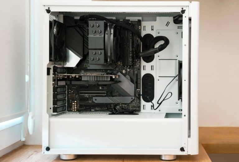 White PC Case
