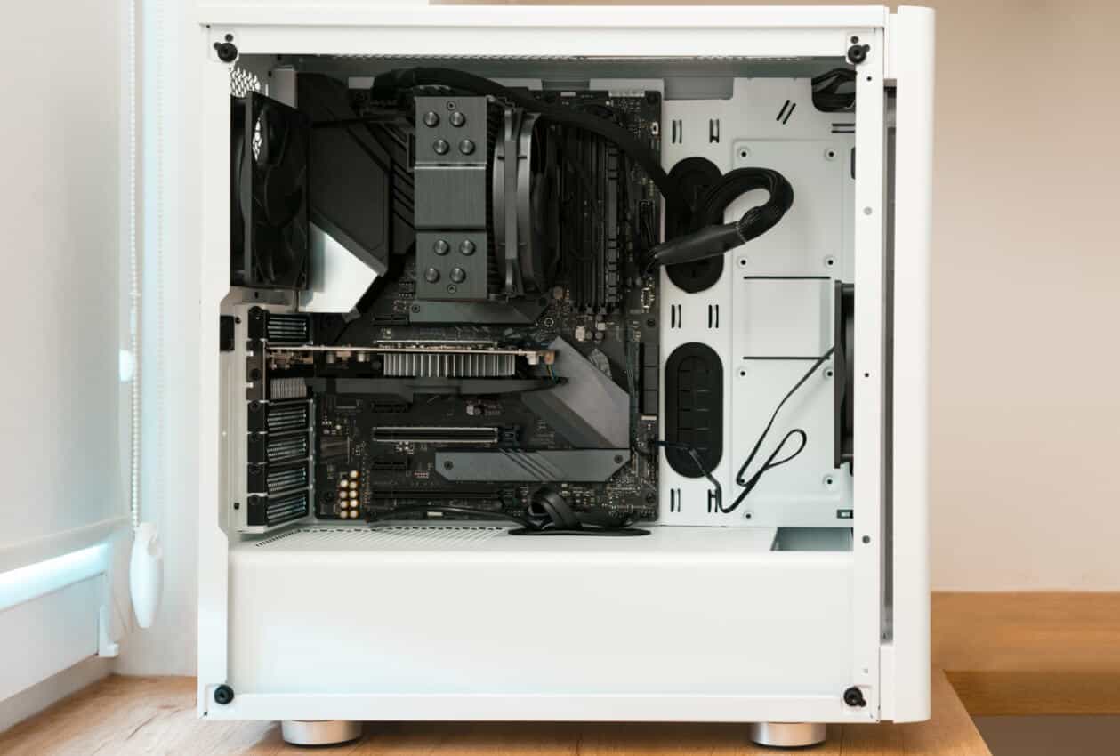 White PC Case
