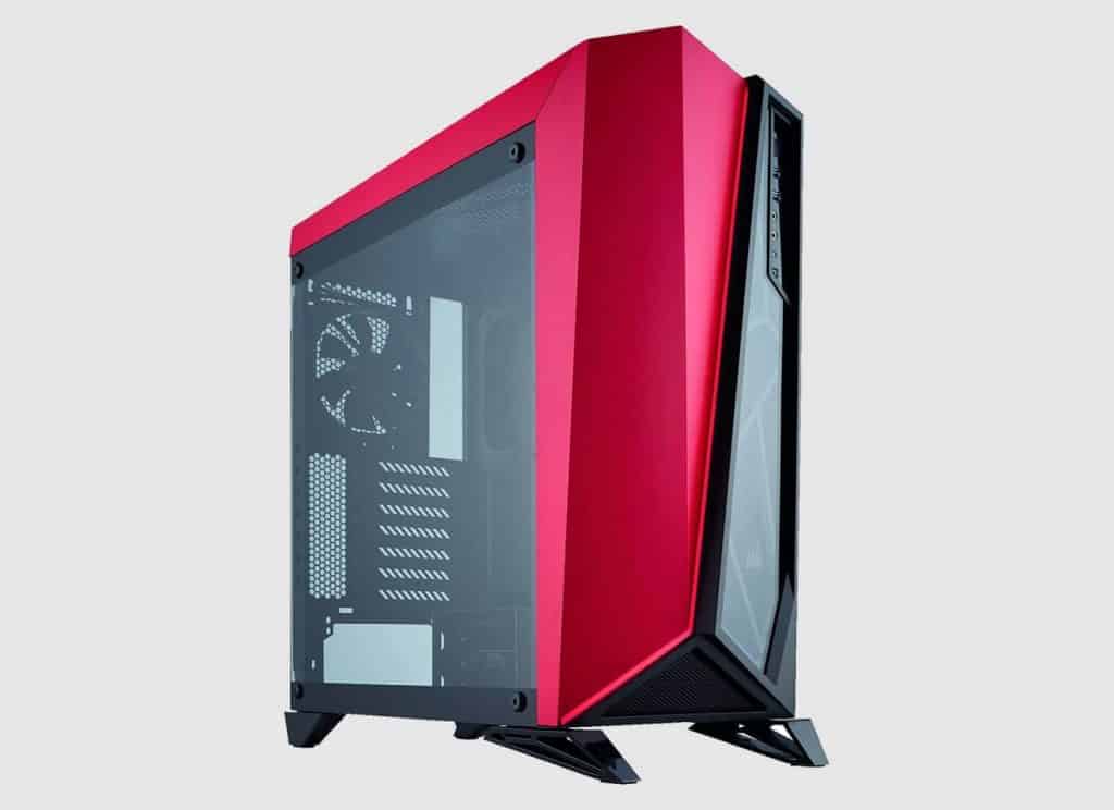 Red PC Case Cover